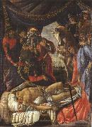 Sandro Botticelli Discovery of the Body of Holofernes (mk36) Sweden oil painting artist